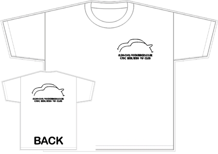 VDUB T-shirt logo front & Back